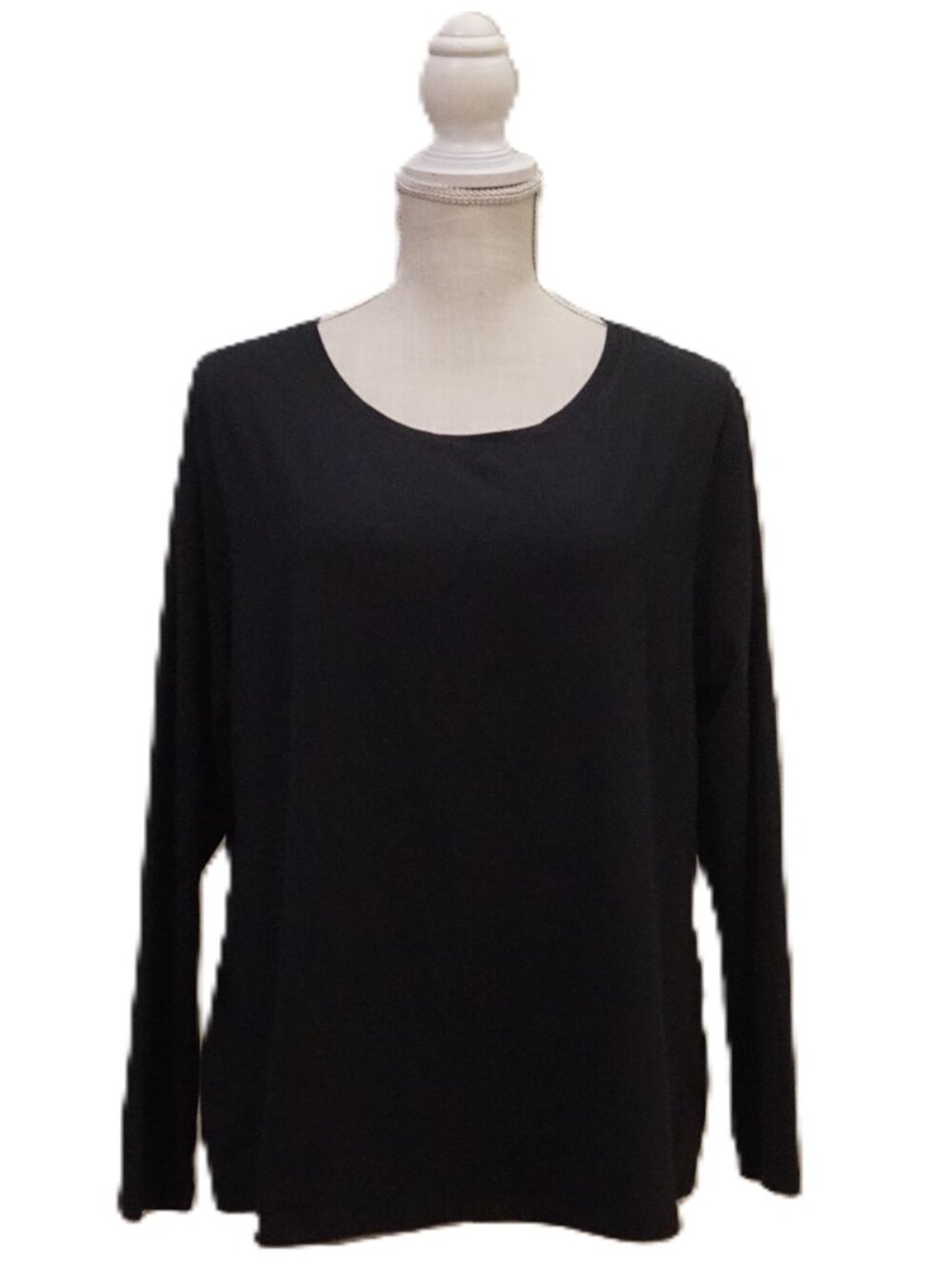 All in Motion Black Semi-Fitted Athletic Long Sleeve Top Women’s XXL